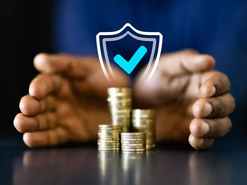 safe money concept image retirement income